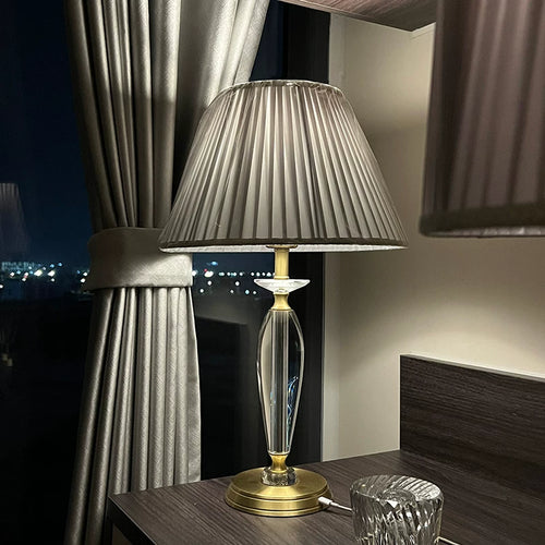 Gray Luxury Table Lamp