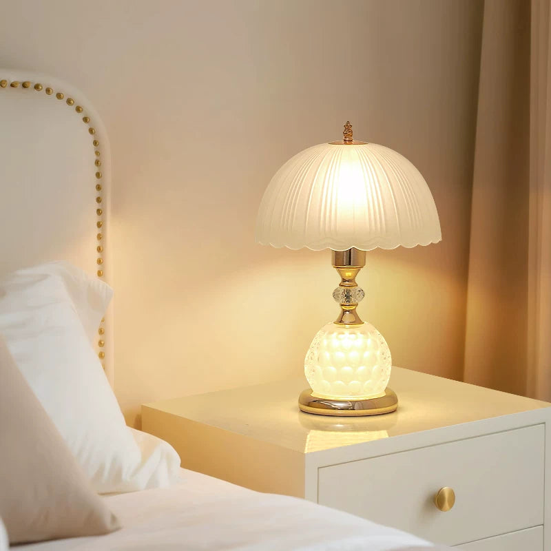 European style bedroom bedside lamp