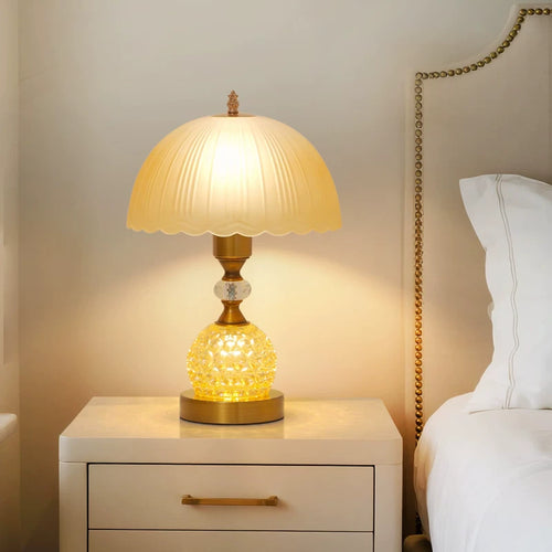 European style bedroom bedside lamp