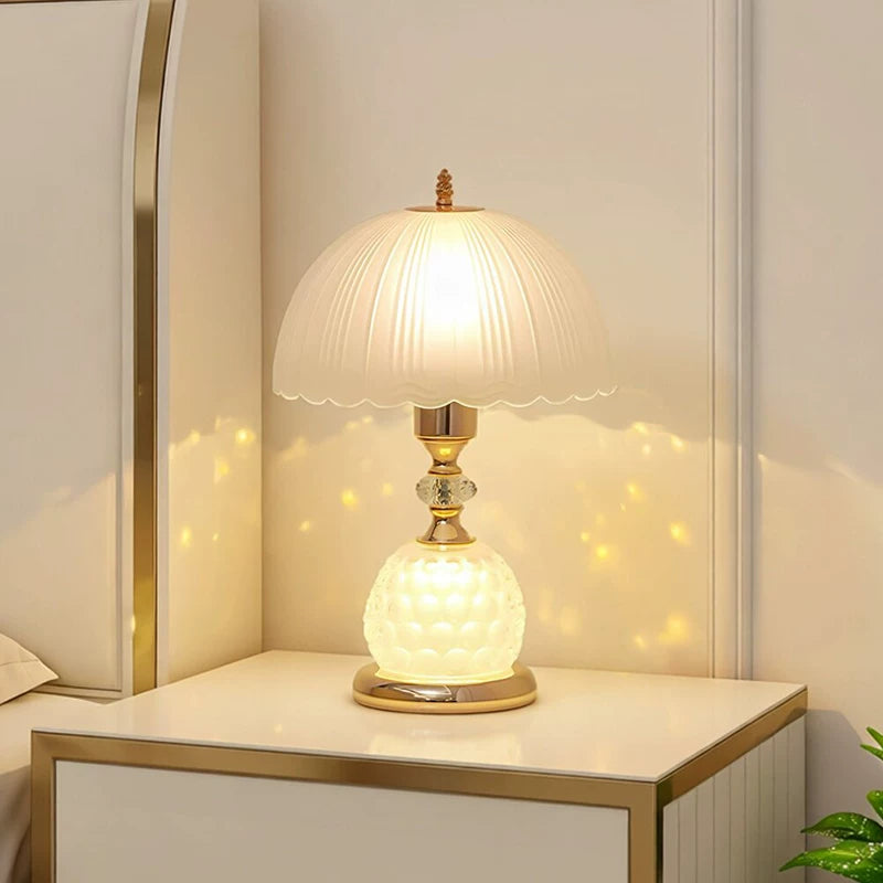 European style bedroom bedside lamp
