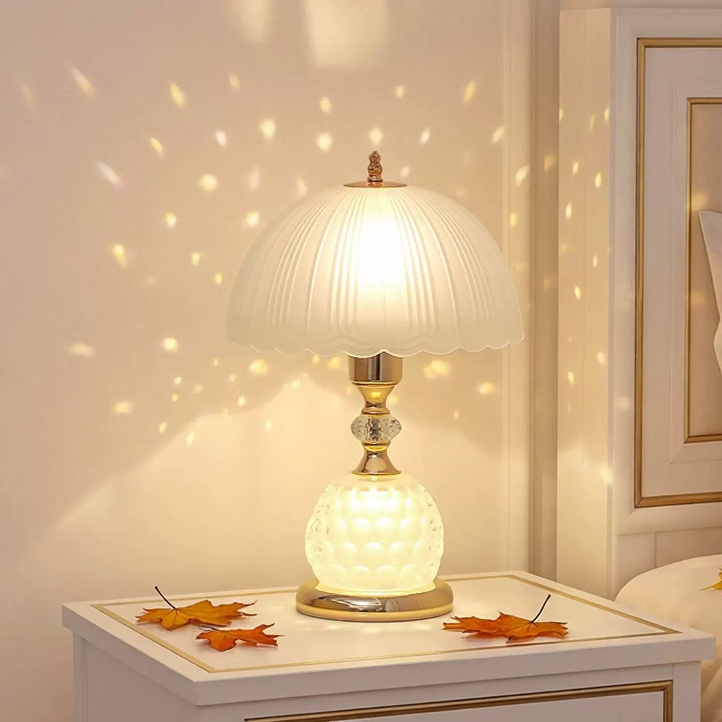 European style bedroom bedside lamp